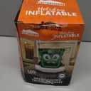 Joiedomi 4.3 FT Halloween Inflatable Outdoor Decorations, Trunk Or Treat Car Decoration, Blow Ups Green Zombie with Built-in LEDs for Car Decor, Halloween Yard Decor