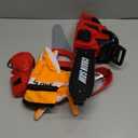 TOY Life Toy Chainsaw Kids Tool Set with Gloves Toddler Pretend Play Construction Tool Electric Chainsaw Play Set Outdoor Toy for Kids Halloween Costume for Boys Ages 3 4 5 6 7 8