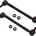 Adjustable Front Stabilizer Sway Bar End Links Kits 225MM-265MM (Overall Length Bolt to Bolt), Ball Joint Stud Size 12mm, Aluminum Sway Bar