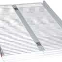 Ruedamann 4FT Wheelchair Ramp, 33" Extra Wide Aluminum Ramps for Wheelchairs for Home, 1000 LBS Capacity Portable Ramp with Handle, Non-Slip Wheelchair Ramps for Home Steps, Entry, Stairs, Doorways