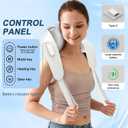 Shoulder Massager with Heat for Pain Relif, Cordless and Shiatsu Deep Tissue Kneading Massager Anywhere Use