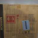 Hasipu Vanity Mirror with Lights, 23.6" LED Large Makeup Mirror, Lighted Makeup Mirror with Lights, Smart Touch Control 3 Colors Dimmable Round Mirror 360Rotation White