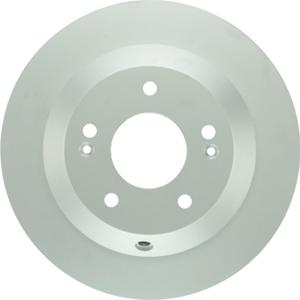 BOSCH 28011497 QuietCast Premium Disc Brake Rotor - Compatible with Select Hyundai Santa Fe, Sante Fe Sport, Santa Fe XL; Kia Sedona, Sorento; REAR - Single