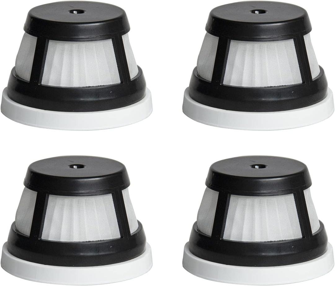 4 Pack Washable Replacement Filters Compatible with Bissell AeroSlim Lithium Ion Cordless Handheld Vacuum 29869, 29861, 29867, 29868, 2986, Part# 1624405