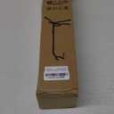 GLEAM Guitar Stand - Adjustable Fit Electric, Classical Guitars and Bass, Load Capacity 20LB, Accessories, Folding Type Black (CG-4)