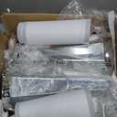 Hamucd Set of 2 Mirrored Glass Bedside Table Lamps for Bedrooms with 2 USB Ports Chrome Modern Silver Living Room Lamps for End Tables Glam Comtempory Style Side Nightstand Lamps for Art Deco