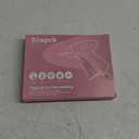 Stitch Gun for Clothes - Handheld Stitch Gun Quick Clothing Fixer - Tagging Gun - Includes 6 Needle, 1000 Black Fasteners & 1000 White Fasteners (Pink/Orange)