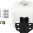 Waltyotur Overflow Coolant Bottle Replacement for Kubota with Bracket Coolant Reservoir