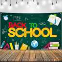 KatchOn, Welcome Back to School Banner - XtraLarge, 72x44 Inch | Back to School Backdrop | First Day of School Banner | Welcome Back Bulletin Board | Welcome Back to School Decorations for Classroom