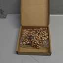 obbsie 60 Pack Artificial Gold Christmas Glitter Berries Stems, Christmas Holly Berry Picks for DIY Crafts Wreath Garland Party Christmas Tree Ornaments Winter Decorations