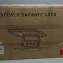 Baby Changing Station Commercial, Wall Mounted Baby Changing Station with Safety Strap, Wall Mounted Changing Table for Commercial Bathroom, Baby Changing Station that Makes Every Mother Happy