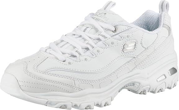 Skechers D'Lites White Women's Size 10, Air-Cooled Memory Foam