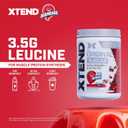 Xtend Original BCAA Powder Airheads Candy Flavor, 7g BCAA and 2.5g L-Glutamine, Sugar Free Post Workout Muscle Recovery Drink with Amino Acids for Men & Women, 30 Servings (EXP 06/30/25)