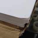 IMXPW Drop Ceiling Tiles 2x4, Waterproof Smooth White PVC, 10-Pack, White