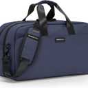 Traveler's Choice Wanderbout 27L Duffel Bag for Travel, Navy, 19-Inch Duffel