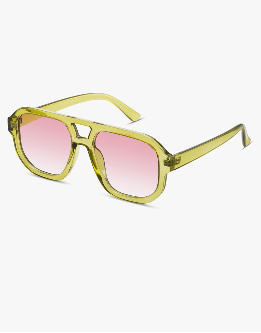 livho Trendy Polarized Square Aviator Sunglasses Women Men Square Eyewear Frame, Retro Sun Glasses for Women Men 2025 Shades
