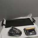 Carbon Steel Griddle Comes with Grill Press, Double Burner Griddle for Gas Stove, Electric Range, Outdoor Gas Grill, Induction, and Oven, Pre-seasoned Nitride Coating Compatible with Made in