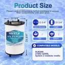 Vexca® Swimming Pool Filter Cartridge Compatible with sta-rite 27002-0200S Filter Module, sta-rite PLM200 and System 2 Modular Media, with 24800-0121 Air Bleed Assembly, 200 Sq.Ft, 1 Pack