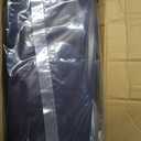 Foldable Dog Pool, Lexda Hard Plastic Shell Pet Swimming Pools for Large Dogs, Collapsible Plastic Pet Pool, Portable Bathing Tub for Dogs (63x12inch)