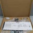 monTEK 0.77" Ultra Slim TV Wall Mount for 37-75 Inch TVs, Thin Low Profile Full Motion TV Wall Mount with Articulating Dual Arms, 4X Weight Tested, Max VESA 400x400mm, Fits 16/18" Studs