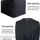 DoYiKe Extra Large Canvas Travel Duffle Bag Heavy Duty, Sports Camping Tent Storage Travel Military