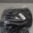 OLANLY Black Bathroom Rug 30x20, Extra Soft Absorbent Chenille Bath Rugs, Rubber Backing Quick Dry, Machine Washable Bath Mats for Bathroom Floor, Tub and Shower, Home Decor Accessories