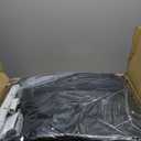 Waterproof Garage Floor Mat for Under Car, 7'9"x18' Heavy Duty Containment Mat with Free Floor Squeegee, Protects Garage Floor from Snow, Slush, Water, Mud and Oil