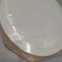 Bemis 500EC Durable Wood Toilet Seat with Easy Clean Hinges, Made in USA, Round, Biscuit