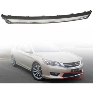 Front Bumper Trim Chrome Replacement for Honda Accord 2013-2015 HO1095119 71150T2FA00