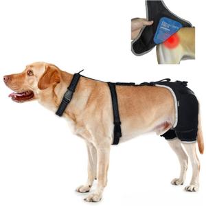 Hip Dysplasia Brace for Dogs with Hot/Cold Pack  Breathable and Comfortable Hip Support for Mild Torn ACL, Arthritis & Post-Recovery Mobility, Size XL