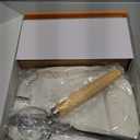 Complete Sourdough Starter Kit, Sourdough bread baking supplies, Great Gift Beginners Bread Makers 24oz Fermentation Jar 9" and 10" Silicone Banneton Bread Proofing Basket, sour dough Whisk,18 in 1