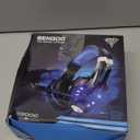 BENGOO G9000 Stereo Gaming Headset for PS4 PC Xbox One PS5 Controller, Noise Cancelling Over Ear Headphones with Mic, LED Light, 7.1 Surround Sound, Soft Memory Earmuffs for Nintendo Xbox Series X|S (Blue)