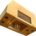 Carpenter Bee Trap for Outside, Leaning Tower Nature Hanging Wood Boring Bee Trap for Outdoor Insect Trap (1 PCS)