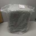 Get Set Style 14.4 Inch Flowers Shaped Ottoman,Modern Chenille Ottoman Vanity Stool for Living Room Comfortable Pouf,Stylish Sofa Foot Rest (Green)