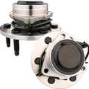 JLEO 2WD 515054(Pair) Front Wheel Hub and Bearing Assembly Fits for Chevy Tahoe Silverado 1500 Suburban Avalanche Express, for GMC Yukon XL 1500 Sierra Savana, for Cadillac Escalade 2002-2006