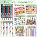 Ulema 24 Pack Cute Cartoon Animal Stationery Set,Birthday Gifts for Boys Girls School Goodie Bags School Classroom Games Rewards.