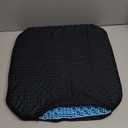KR Large Gel Seat Cushion, Cooling seat Cushion, Absorbs Pressure Points, Blue Seat Cushion, Wheelchair Cushions, Gel Cushion for Office Chair Home Car seat Cushion, with 1 Non-Slip Cover
