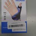 Velpeau Thumb Wrist Support Brace, CMC Thumb Spica Splint for Arthritis Pain, De Quervains Tenosynovitis, Trigger Thumb, Tendonitis, Sprain, Fits Both Left or Right Hands (Aluminum Insert Version, M)