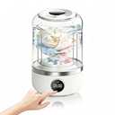6L Underwear Washing Machine, Portable Washing Machine, Mini Cordless Washing Machine with Touchscreen, Compact and Quiet Design, Suitable for Dorm, Home-used & Small Spaces