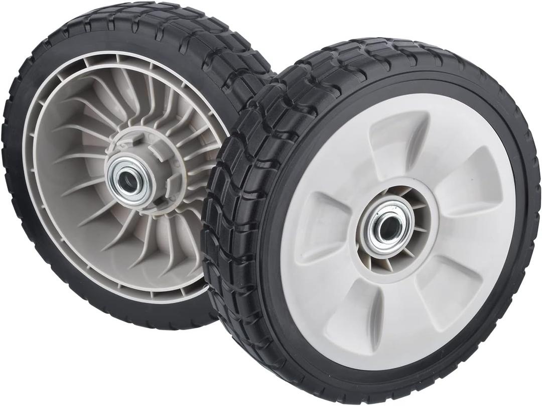 4 Pcs 8-inch Lawn Mower Rear Wheel for Honda 42710-VE2-M01ZE 42710-VE2-M02ZE HRR216K6 (without gear)