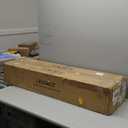 LOUSACE Bathroom Lighting Fixture Over Mirror, 6 Light Bathroom Vanity Lights Matte Black with Opal White Glass Shades, E26 Bulb Base, Wall Sconces Vanity Lighting Fixtures for Bathroom Living Room