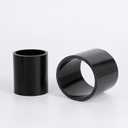 4 in ID Straight Silicone Hose Coupler with Stainless Steel Hose Clamps, 4 Silicone Coupling (102mm) High Temp 4-Ply Reinforced, 3inch Length