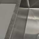 Bar Sink 15 Inch Drop in Bar Sinks Modern Stainless Steel Small Kitchen Sinks Single Bowl RV Sink with Faucet Combo (15" x 15" x 8.3")