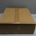 Abiglifty 3-Tier Rolling Kitchen Cart, Microwave Cart with Lockable Wheels, Kitchen Utility Cart, Mobile Microwave Stand with Storage for Living Room, Office, Balcony, Bathroom, Black