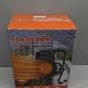 Buyplus Greenhouse Heater with Digital Thermostat, 1500W Outdoor Heaters for Patio, Overheat Protection & 3S Fast Heating, Electric Space Heater for Patio, Garage, Greenhouse, Flower House, Silver