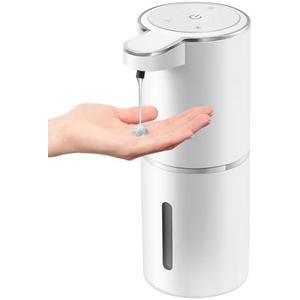Gotofine Automatic Liquid Soap Dispenser,4-Level Adjustable, Wall Mount, USB Rechargeable,12.8oz/ 380ml,Touchless Hand & Dish Soap Dispenser for Bathroom, Kitchen, Hotel, Restaurant