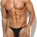 Arjen Kroos Mens Sexy G-String Pouch Underwear Low Rise Thong Bikini 6 Multipack (Small, A3-multicolor(6-pack)-1)