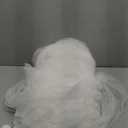 VETHIN 4 Corners Post Princess Bed Canopy Curtain Double Layer Cozy Drape Netting 4 Opening Mosquito Net for Girls & Adults Bedroom Decoration Accessories (Double White, 47" W*78" L*82"*H/Twin)