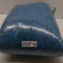 HYMOKEGE Teal Queen Comforter Set Seersucker 7 Pieces, All Season Luxury Bed in a Bag for Bedroom, Bedding Set with Comforters, Sheets, Pillowcases & Shams