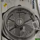 Lasko Wind Machine Fan, Air Circulator Fan with 3 Speeds, 20" Model 3300, Gray
